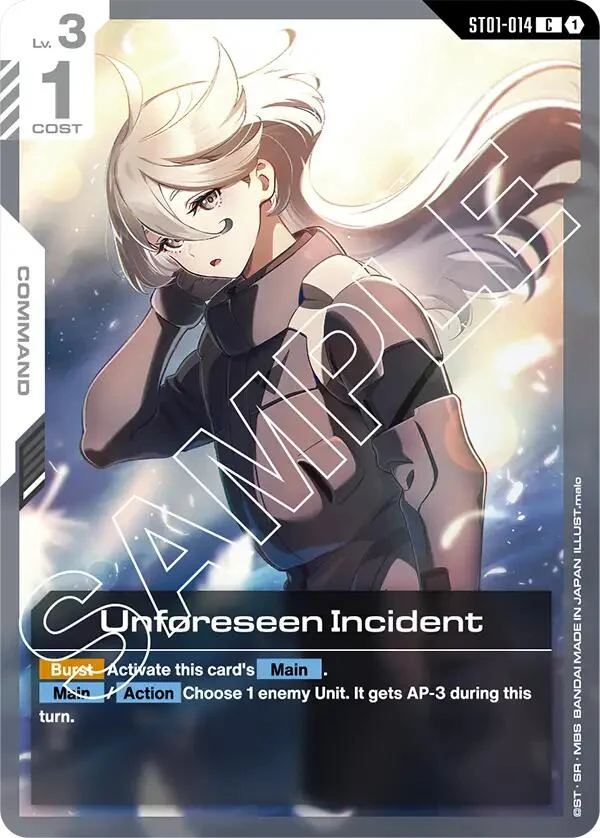 Unforeseen Incident (ST01-014)