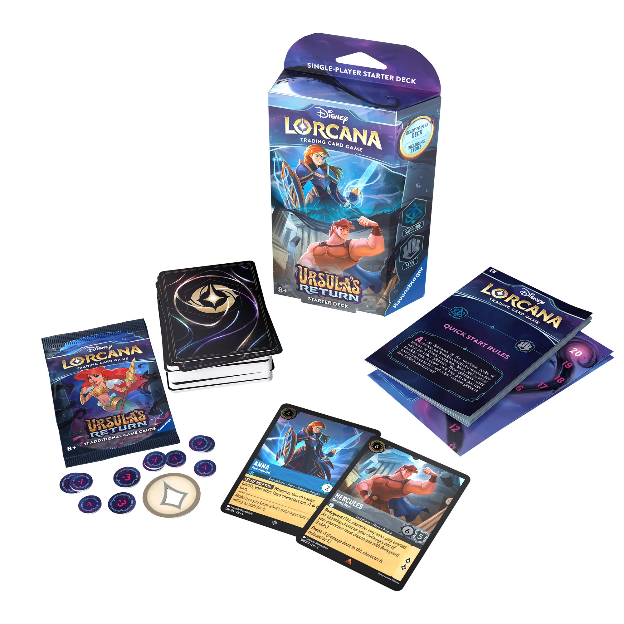 Ursula's Return - Starter Deck (Sapphire & Steel) - Image 2