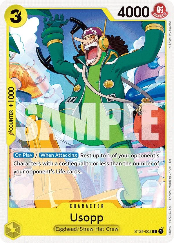 Usopp (ST29-002) (Starter Deck 29: Egghead)