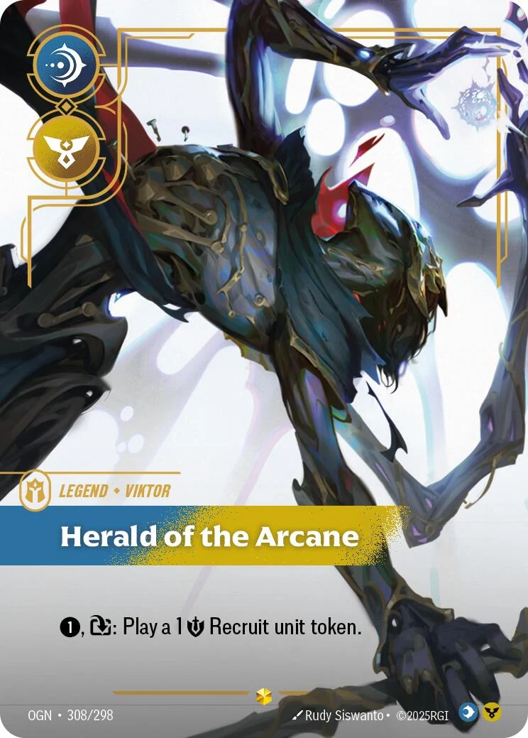 Viktor - Herald of the Arcane (Overnumbered) (308/298) (OGN)