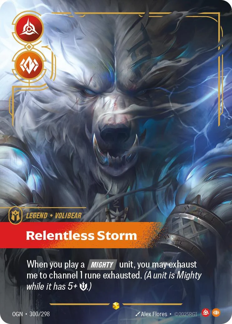 Volibear - Relentless Storm (Overnumbered) (300/298) (OGN)