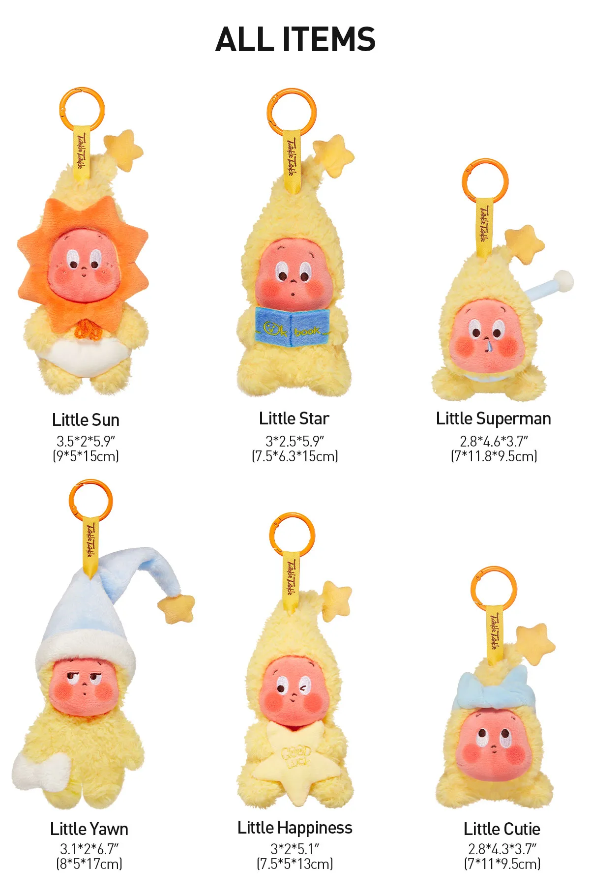 We are Twinkle Twinkle Series-Plush Pendant - Image 9