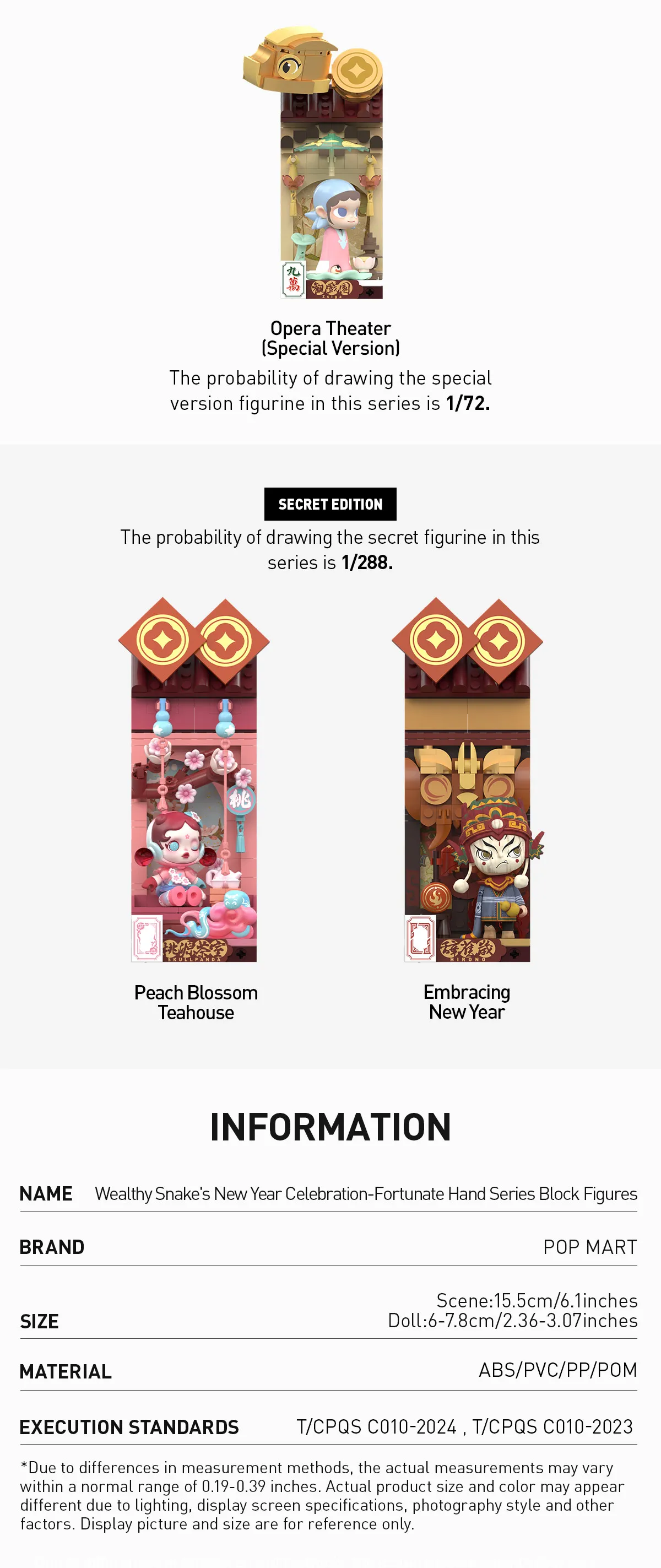 Wealthy Snake's New Year Celebration - Fortunate Hand Series Block Figures - Image 18