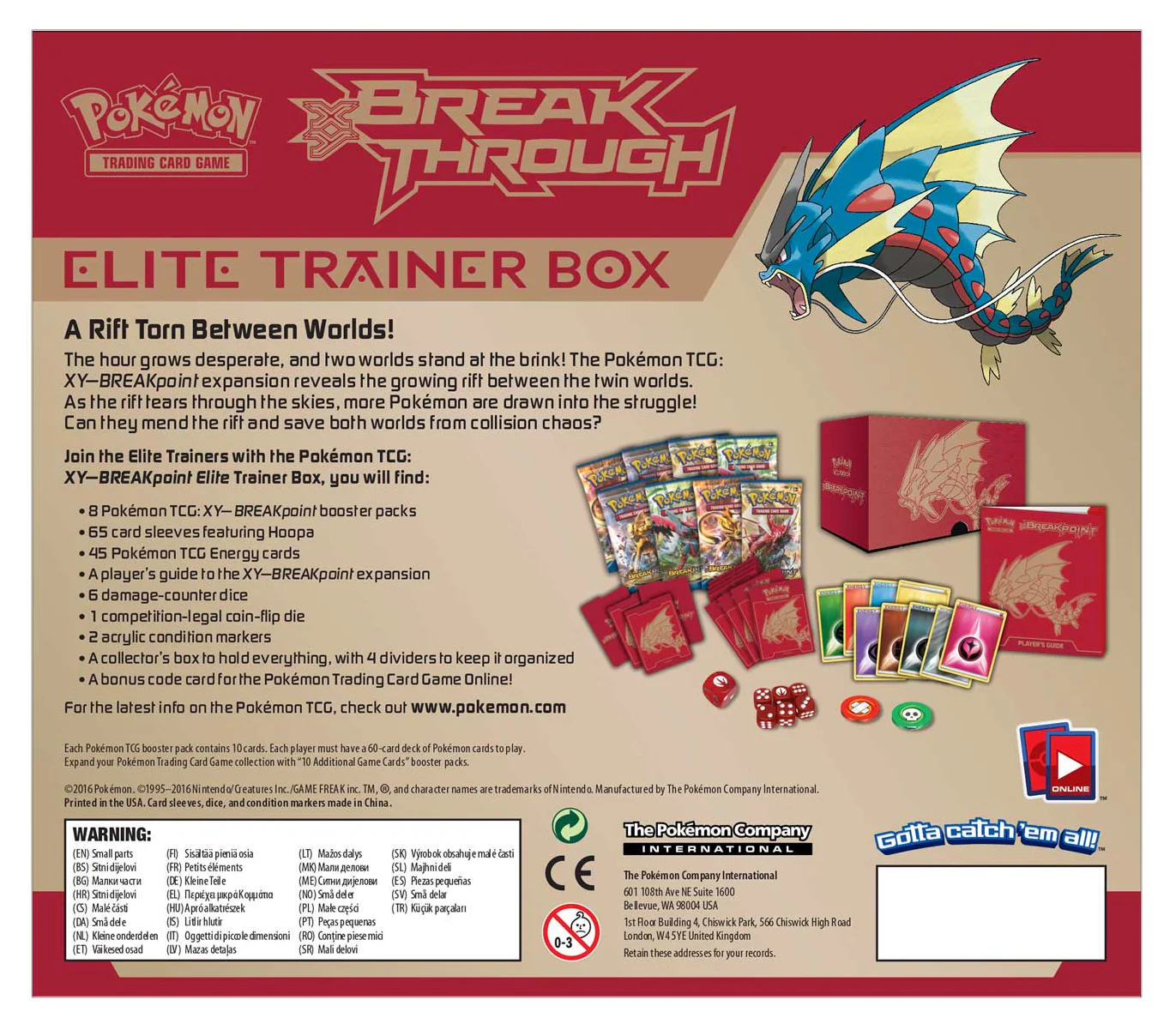 XY: BREAKpoint - Elite Trainer Box ( Small Plastic Blemish) - Image 3