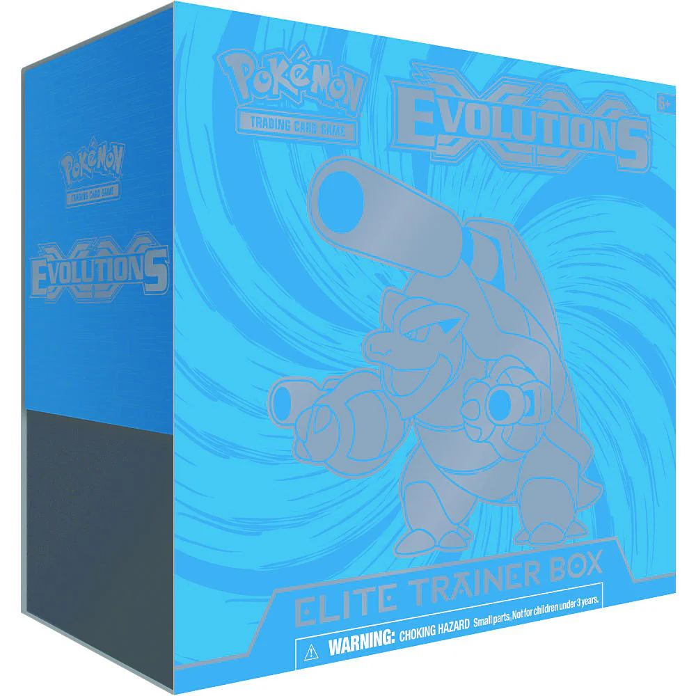 XY: Evolutions - Elite Trainer Box (Mega Blastoise) (Imperfect Box)
