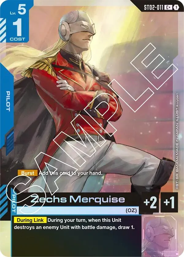 Zechs Merquise (C+) (ST02-011)